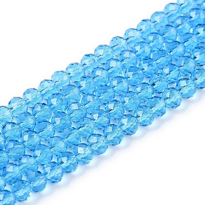 Glass Beads Strands LS-EGLA-A044-T3mm-D08-1