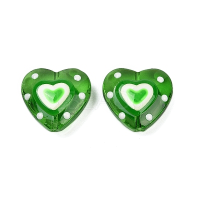 Handmade Lampwork Beads Strands LAMP-R004-06B-07-1