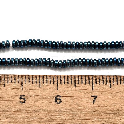 Electroplated Synthetic Non-magnetic Hematite Beads Strands X-G-L613-G01-01C-1