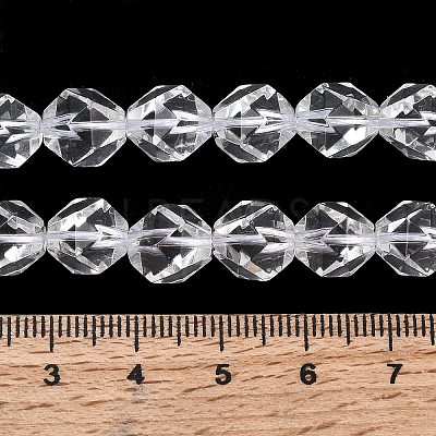 Synthetic Quartz Crystal Beads Strands G-Z119-A42-03-1