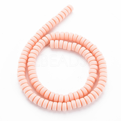 Handmade Polymer Clay Beads Strands CLAY-N008-33-1