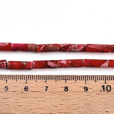 Synthetic Imperial Jasper Beads Strands X-G-S322-002C-1-1