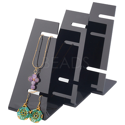 Acrylic Watch Display Stands ODIS-WH0029-11B-1