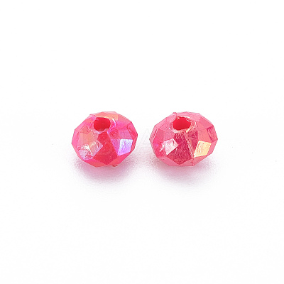 Opaque Acrylic Beads LS-MACR-Q239-018C-09-1