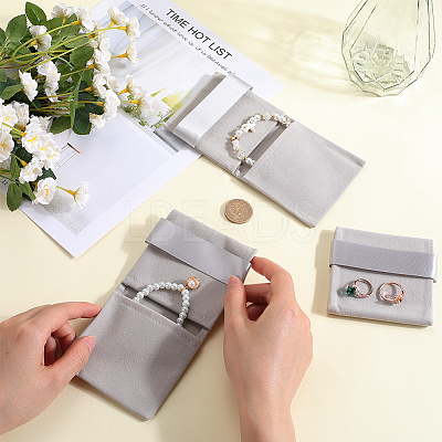 3Pcs Rectangle Velvet Envelope Packing Pouches TP-BBC0001-10C-1