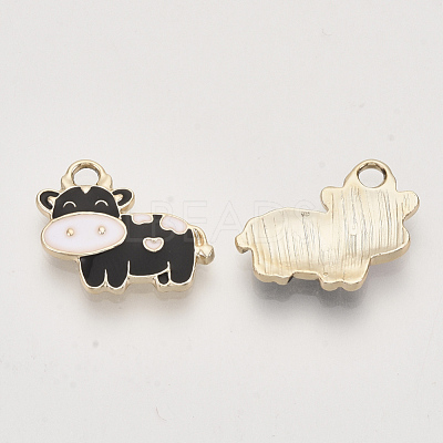 Alloy Enamel Pendants ENAM-S119-005D-1