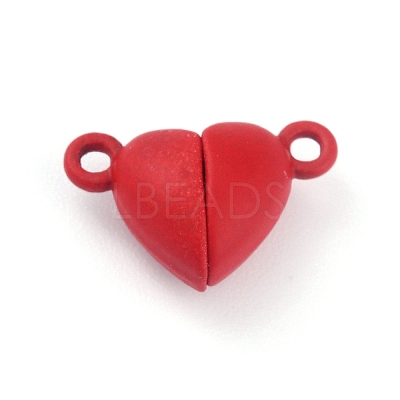 Alloy Magnetic Clasps with Loops PALLOY-P223-B01-05-1