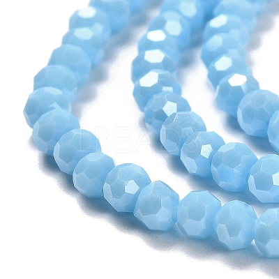 Electroplate Opaque Glass Beads Strands LS-EGLA-A035-P4mm-A08-1