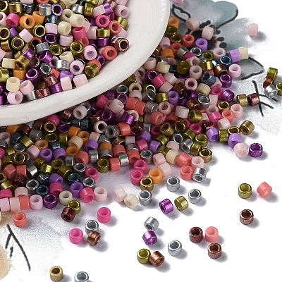 Baking Paint Glass Seed Beads X-SEED-S042-05A-13-1
