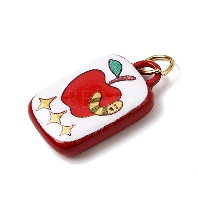 Printing 304 Stainless Steel Pendants STAS-K304-12D-G-1