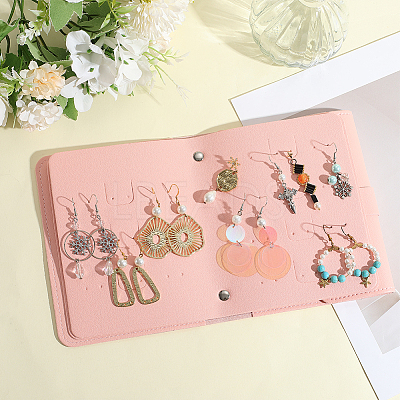 1PC PU Imitation Leather Earring Storage Bags ABAG-CN0001-41A-1
