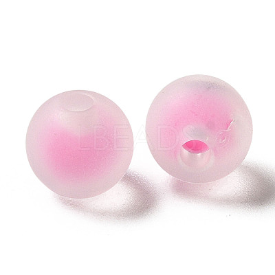 Transparent Acrylic Beads OACR-Z006-01D-1