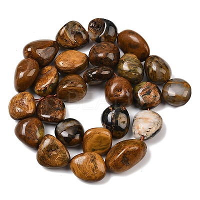 Natural Pietersite Beads Strands G-A286-A01-04-1