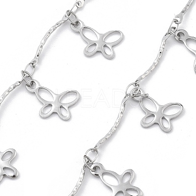 304 Stainless Steel Link Chains CHS-U002-05P-08-1