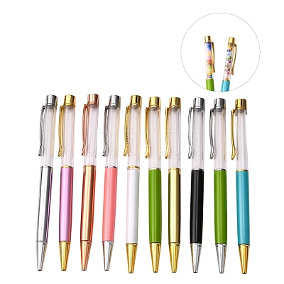 Creative Empty Tube Ballpoint Pens AJEW-L076-AM-1