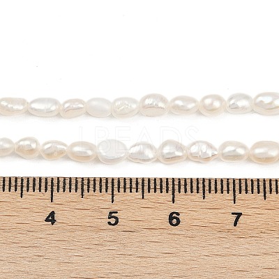 Natural Cultured Freshwater Pearl Beads Strands PEAR-P064-20E-05A-1