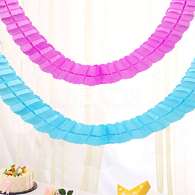 Clover Paper Pull Flowers AJEW-NB0001-29-1