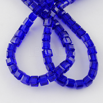 Glass Bead Strands GLAA-R041-6x6mm-22-1