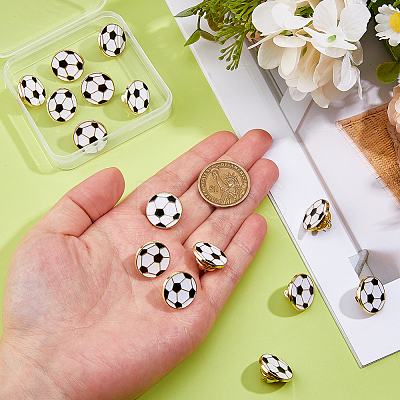 16Pcs Sport Enamel Pins JEWB-DC0001-24B-1