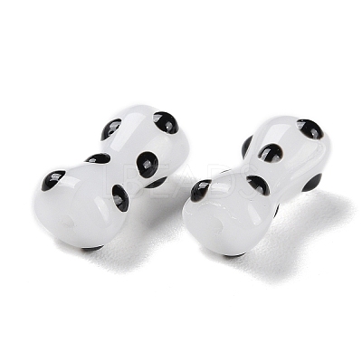 Handmade Bumpy Lampwork Beads LAMP-C012-01G-1