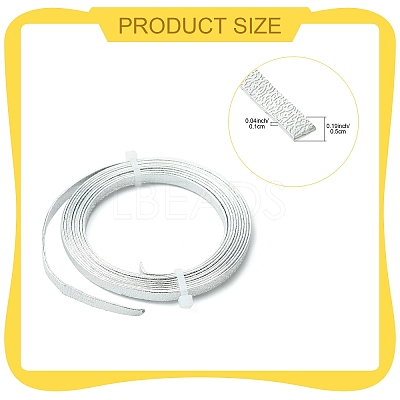 Textured Aluminum Wire AW-R003-2m-01-1
