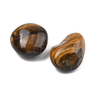 Natural Tiger Eye Beads G-G348-01A-33-1