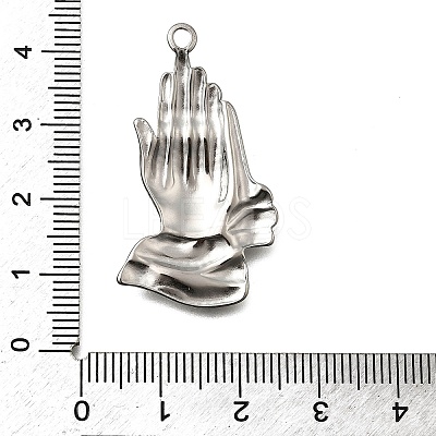 304 Stainless Steel Pendants STAS-Z163-11P-1