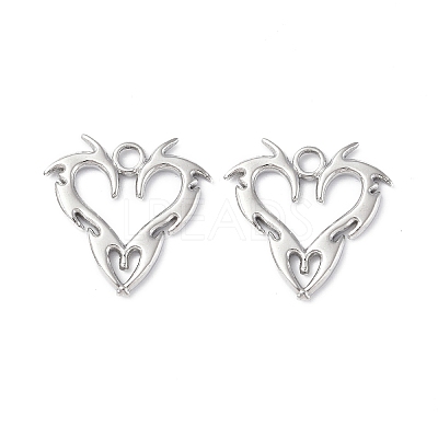 Non-Tarnish 304 Stainless Steel Pendants STAS-C066-31P-1