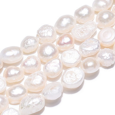 Natural Cultured Freshwater Pearl Beads Strands PEAR-N014-06A-1