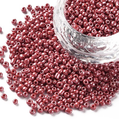 (Repacking Service Available) Glass Seed Beads SEED-C021-3mm-125-1