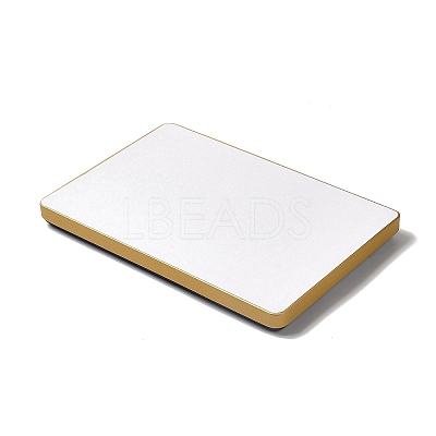 10-Slot PU Leather Pendant Necklace Display Tray Stands VBOX-C003-10B-1