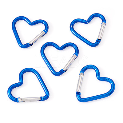 5Pcs Zinc Alloy Spring Gate Rings FIND-TA0009-73D-1