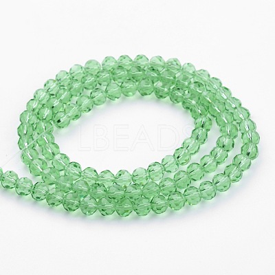 Transparent Glass Bead Strands X-GLAA-G013-6mm-55-1