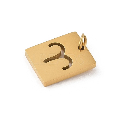 304 Stainless Steel Charms LS-STAS-R001-03G-01-1
