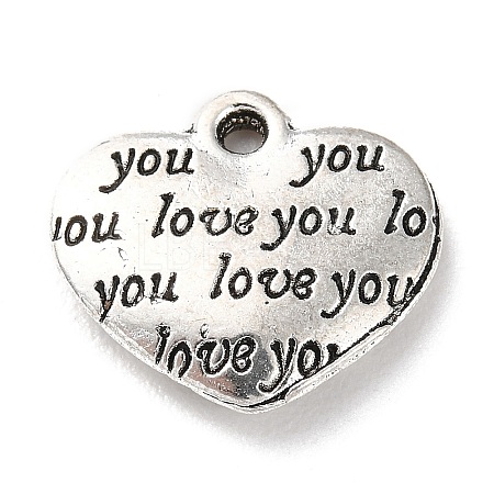 Tibetan Style Alloy Pendants PALLOY-P293-057AS-1