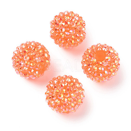 AB-Color Resin Rhinestone Beads LS-RESI-S315-18x20-08-1