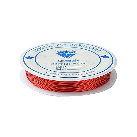 Copper Jewelry Wire CW0.4mm013-1