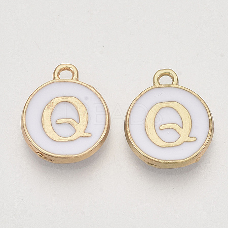 Golden Plated Alloy Charms X-ENAM-S118-01Q-1