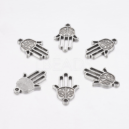 Tibetan Style Pendants X-TIBEP-23356-AS-RS-1