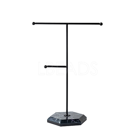 T Iron Bar Jewerly Display Stands for Necklaces Bracelets Watches PW-WGA563E-01-1