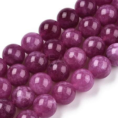 Natural Quartz Beads Strands G-R479-8mm-09-1