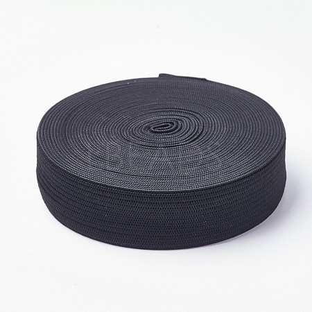 Flat Elastic Rubber Cord/Band EC-WH0005-A-01-1