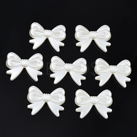 ABS Plastic Imitation Pearl Beads KY-T023-030-1