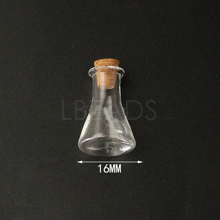Mini High Borosilicate Glass Bottle Bead Containers BOTT-PW0001-261M-1
