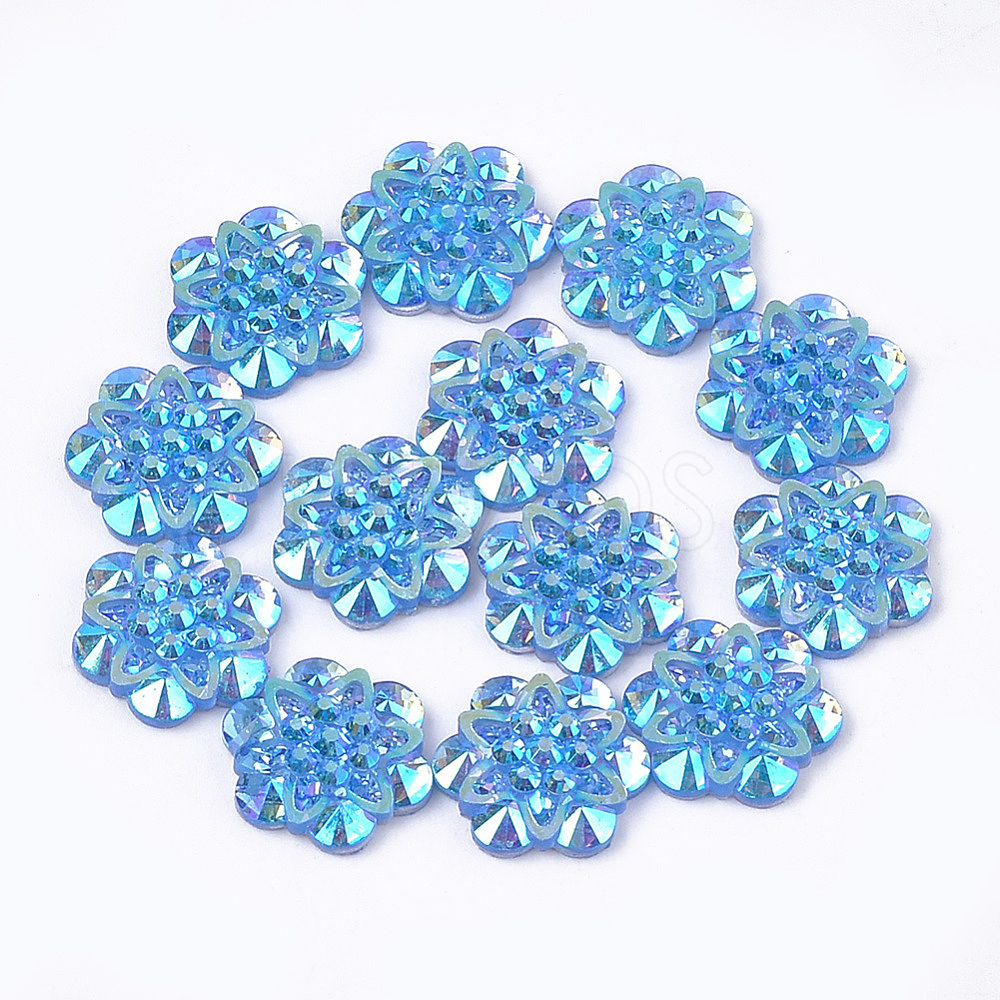 Resin Rhinestone Cabochons - Lbeads.com