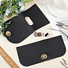2Pcs 2 Style Alloy Twist Hasp FIND-WR0001-50C-6