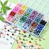 792Pcs 24 Style ABS Plastic & Acrylic Imitation Pearl Beads OACR-YW0001-29-6