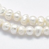 Natural Cultured Freshwater Pearl Beads Strands PEAR-F007-61-3