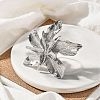 Flower Alloy Adjustable Rings for Women RJEW-B108-01P-2