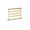 Four Layers Iron Earrings Storage Rack PW-WG0F0E3-01-5
